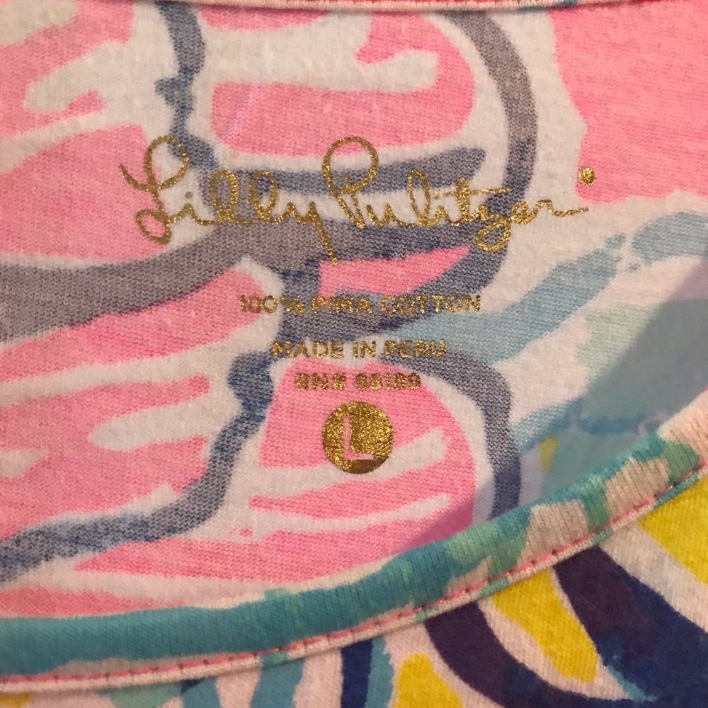 Lilly Pulitzer Dress Size L - Picture 3 of 3